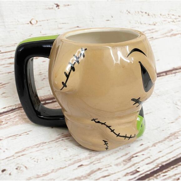 NIGHTMARE BEFORE CHRISTMAS Oogie Boogie and Jack Skellington Mugs - Picture 8 of 12